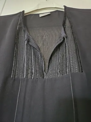 Blusa negra mujer Síntesis