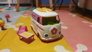 Casa PinyPon Caravana y Granja con 6 muñecos