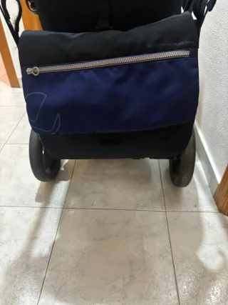 Silla de coche para bebé azul