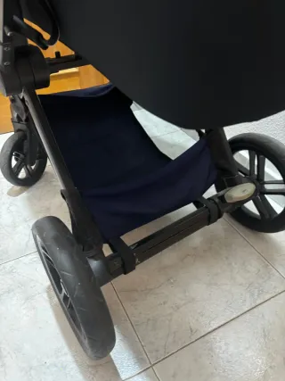 Silla de coche para bebé azul