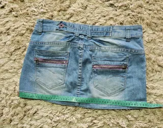 Minifalda vaquera azul