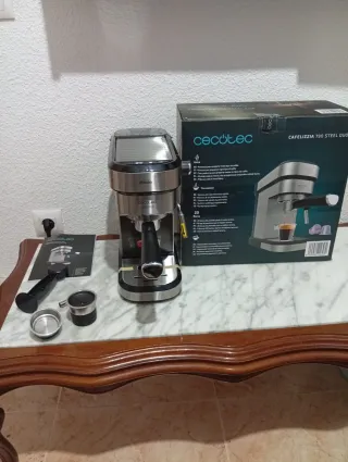 Cafetera Cecotec Cafelizzia 790 Steel Duo