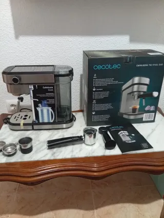 Cafetera Cecotec Cafelizzia 790 Steel Duo