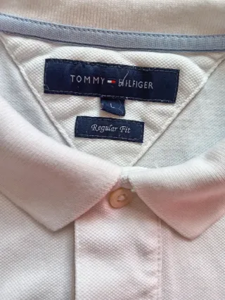 Polo Tommy Hilfiger Uomo Bianco Taglia L