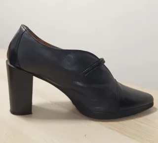 Botines Hispanitas azul-marino y negro num. 40