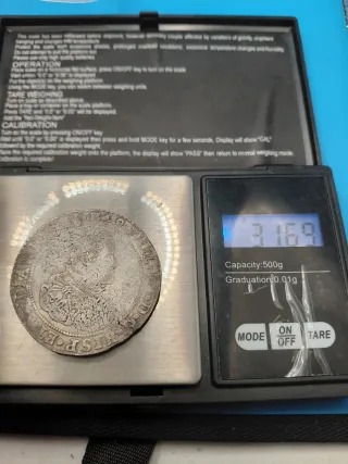 Ducatón Felipe IV Amberes 1649