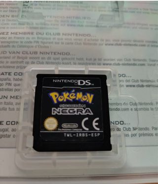Pokémon Edición Negra Nintendo DS (2011)