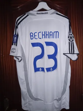 Camiseta Retro vintage Beckham # 23
