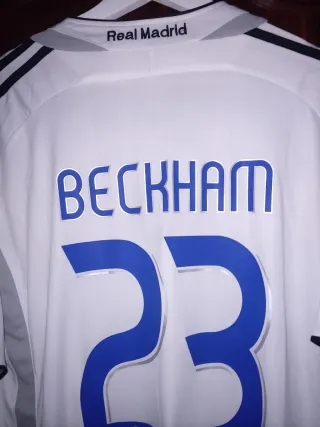 Camiseta Retro vintage Beckham # 23