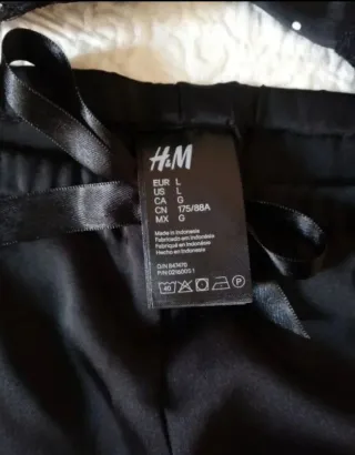 Conjunto lencería negro