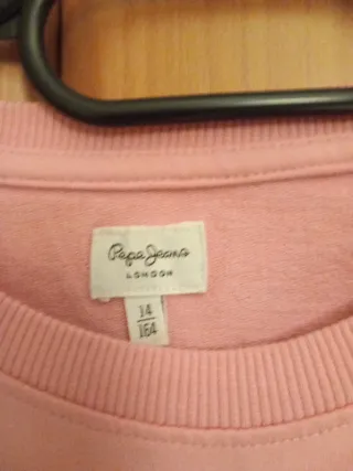 Sudadera Pepe Jeans T14 Rosa