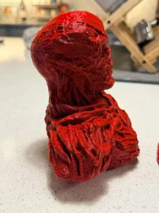 Busto Stranger Things Rojo