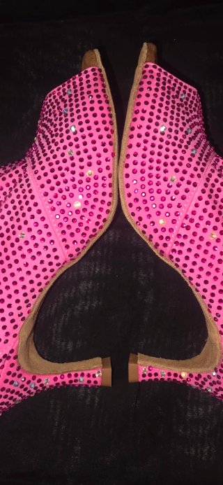 Botines de baile latino