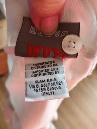 Polo SLAM bianco uomo L