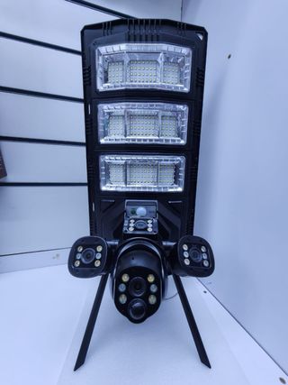 Lámpara Solar 450W con Cámara 4K