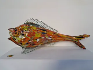 PEZ CRISTAL SOPLADO DE MURANO VINTAGE