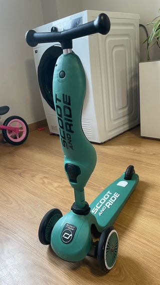 Patinete 2 en 1 Scoot and Ride Verde