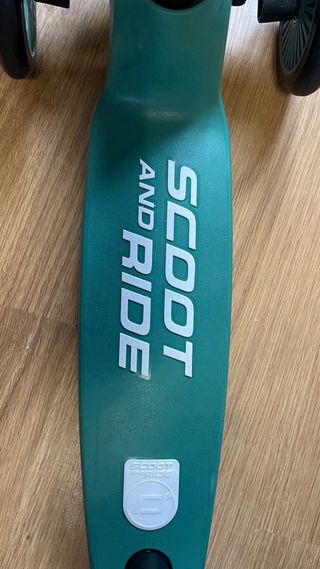 Patinete 2 en 1 Scoot and Ride Verde