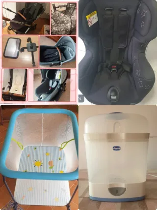 Lote:Silla coche,carro,parque, esterilizador