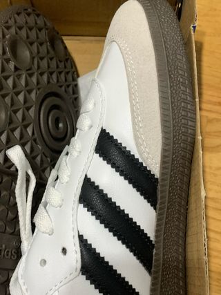 2 Pares Adidas Samba Blancos y Negros