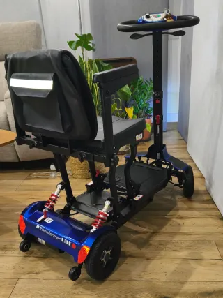 Silla Eléctrica Plegable Scooter +2ªBateria.