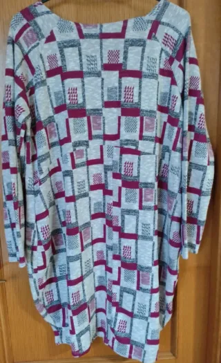 Vestido Made in Italy estampado