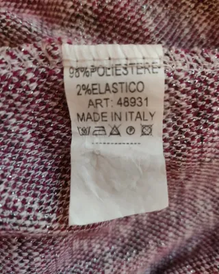 Vestido Made in Italy estampado