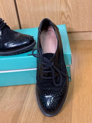 Zapatos Oxford mujer