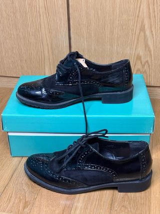 Zapatos Oxford mujer