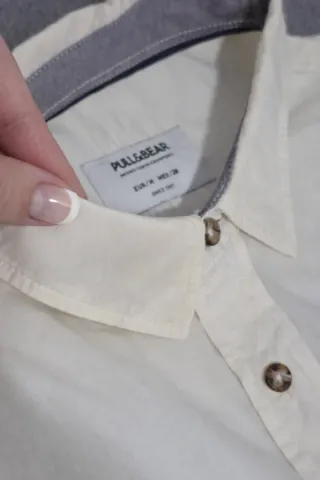 Camisa Pull&Bear Beige Talla M