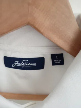 Polo Jack Nicklaus Bianco Uomo Taglia L