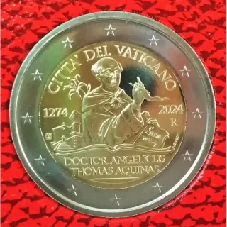 2 Euro Vaticano 2024 Thomas