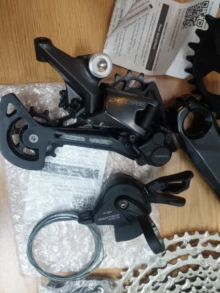 GRUPO DE TRANSMISIÓN BICI SHIMANO DEORE M6100 12V