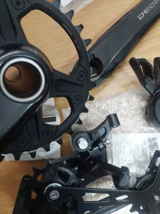 GRUPO DE TRANSMISIÓN BICI SHIMANO DEORE M6100 12V