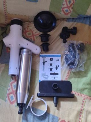 Desatascador de aire a presión, A ESTRENAR