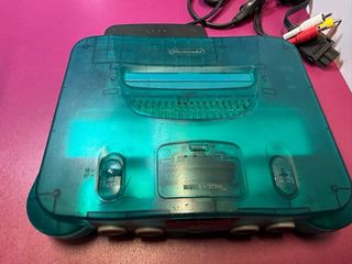 Nintendo 64 Verde Transparente