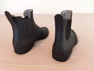 Botas de agua Decathlon niña T.36 Negras