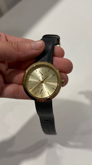 Reloj Michael Kors negro elegante mujer