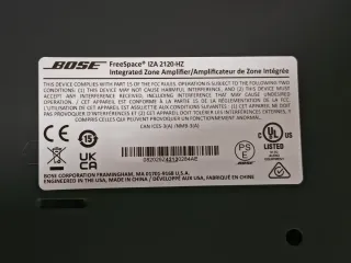 Amplificador Bose FreeSpace IZA 2120-HZ