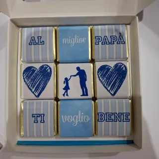 Scatolina Festa del Papà personalizzata