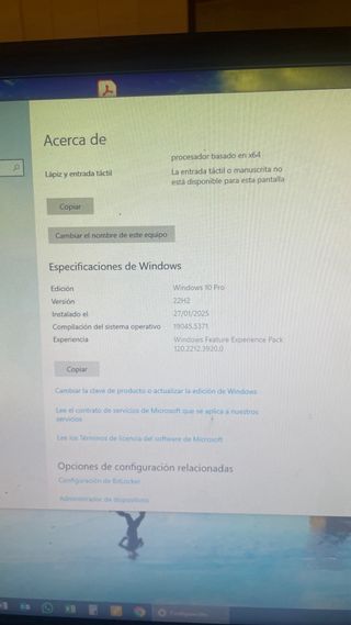 Ordenador de sobremesa EVAN negro  con monitor led