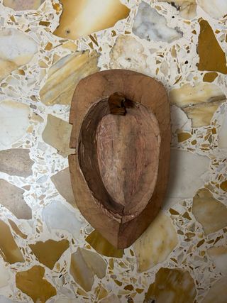Maschera afgana in legno