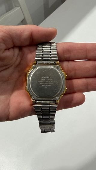 Reloj Casio Vintage Dorado Retro
