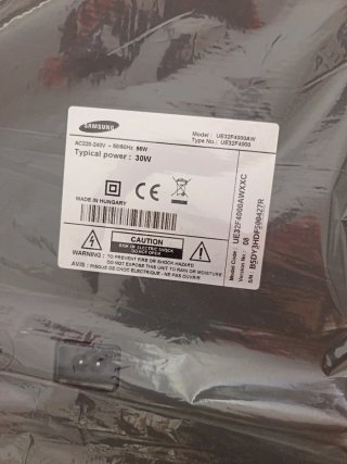 Televisión Samsung 32 Negra