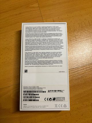 iPhone 12 Negro 128GB Batería 77%
