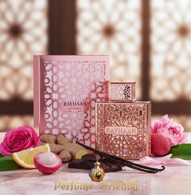 Perfume Rayhaan Divine Dorado Rosado
