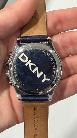 Reloj DKNY cronógrafo azul original
