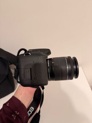 Canon EOS Rebel T6i + 2 lentes + micrófono RØDE