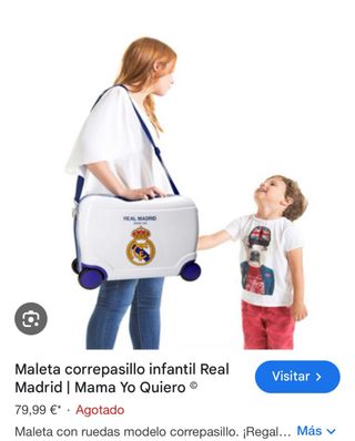 Maleta Infantil Real Madrid