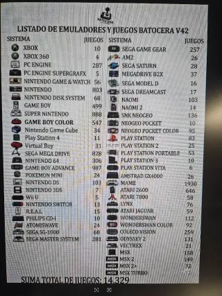 Disco Duro Batocera v42